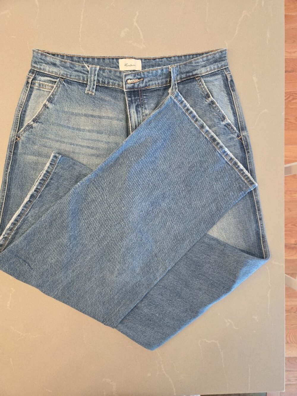 KanCan Bram Mid Rise Wide Jeans Size 30/13